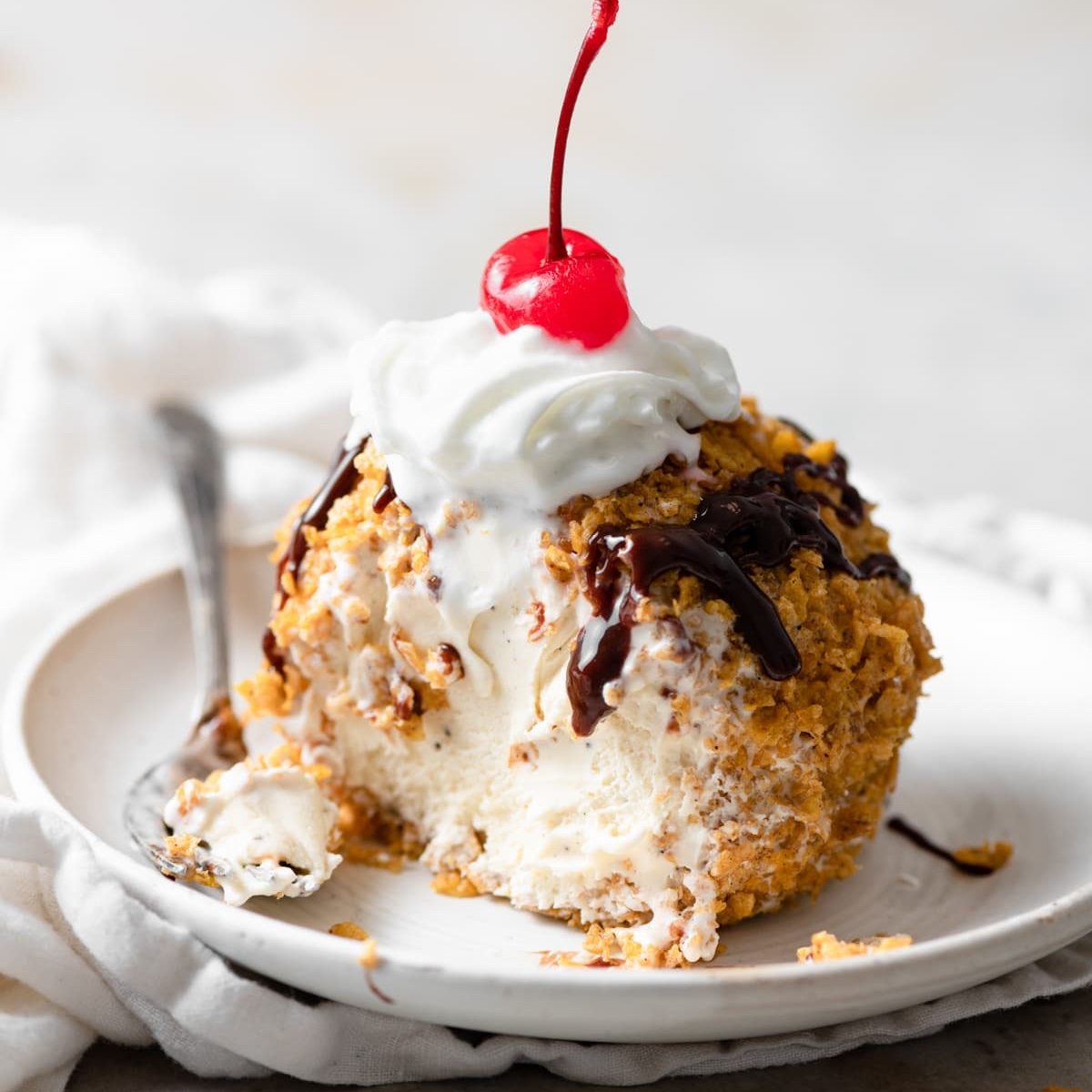 Fried Ice Cream Vanilla.