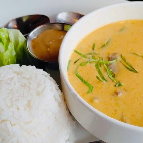Lunch - Panang Curry.