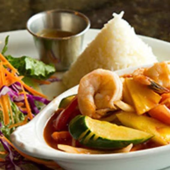 Lunch - Sweet and Sour Deluxe.