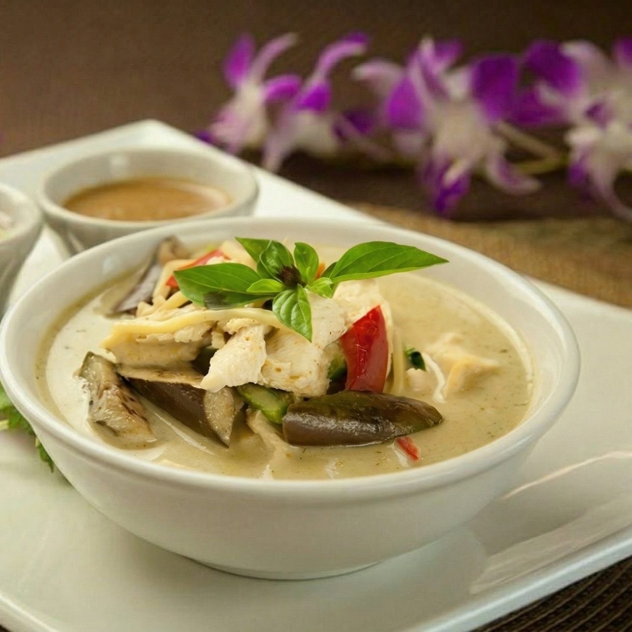 Lunch - Green Curry.