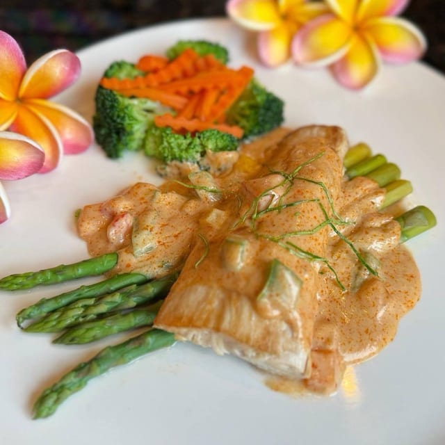 SPL Panang Curry Fish.