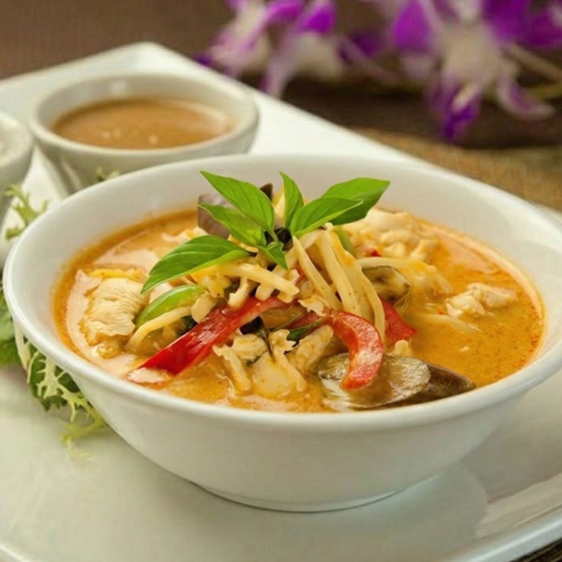 Lunch - Red Curry.