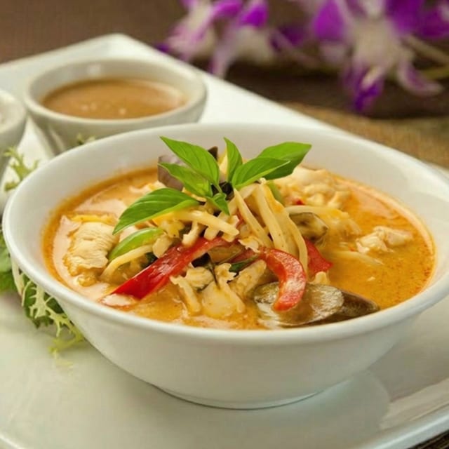 Lunch - Red Curry.