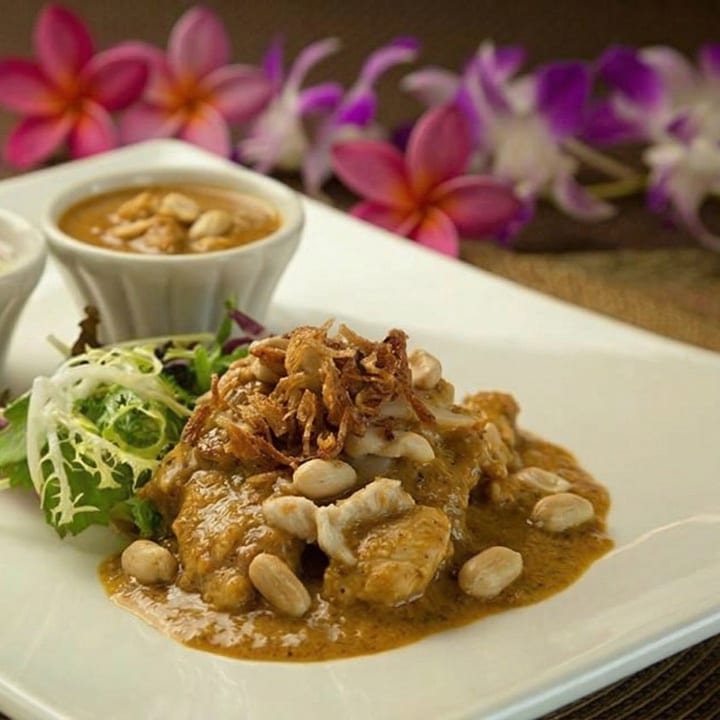 Lunch - Massaman Curry.