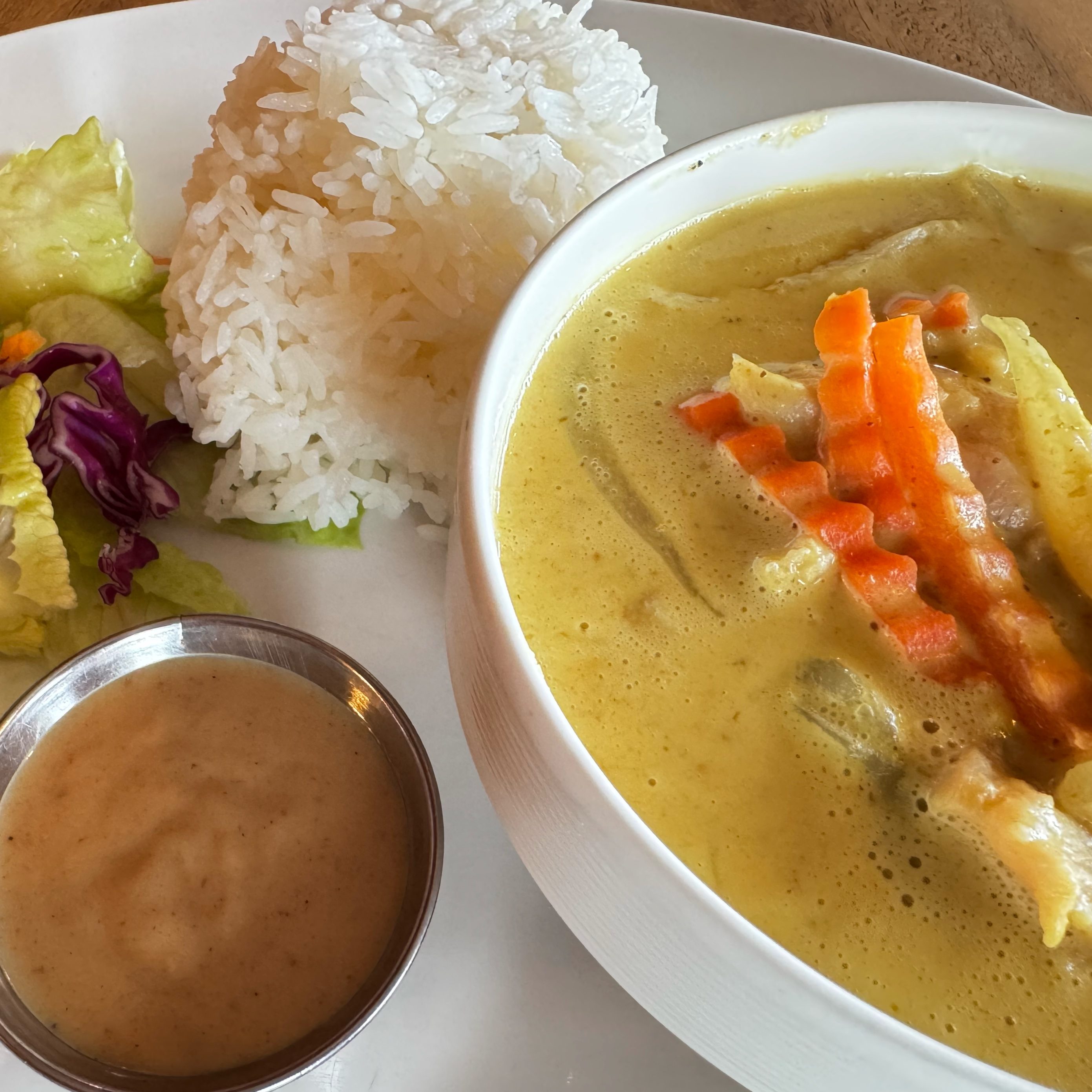 Lunch - Yellow Curry.