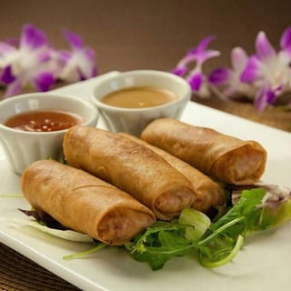 Crispy Thai Spring Rolls